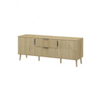 Minimalist TV Cabinet with Large Storage Capacity