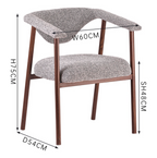 Luxury Modern Nordic Italian Style Dining Chairs